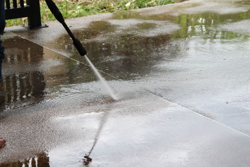 Power Washing Equipment in Action