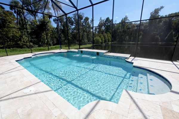 Pool Cage Cleaning in Hixson