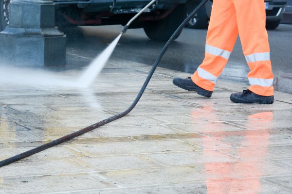Concrete Jet Washing in Hixson