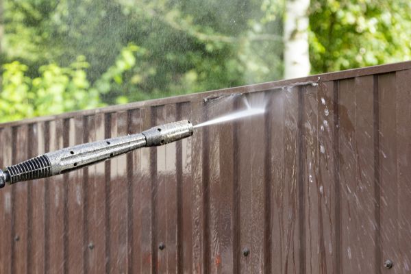 Vinyl Fence Cleaning in Hixson