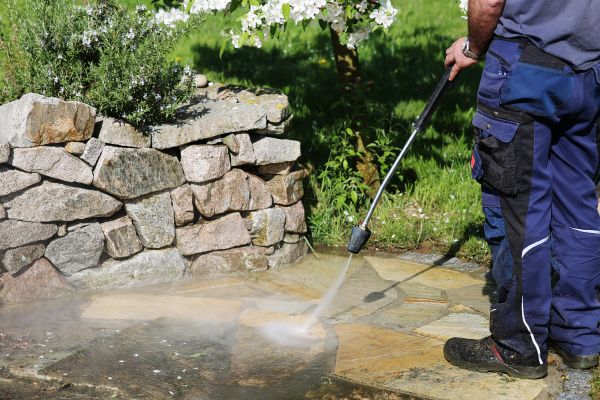 Stone Pressure Washing in Hixson