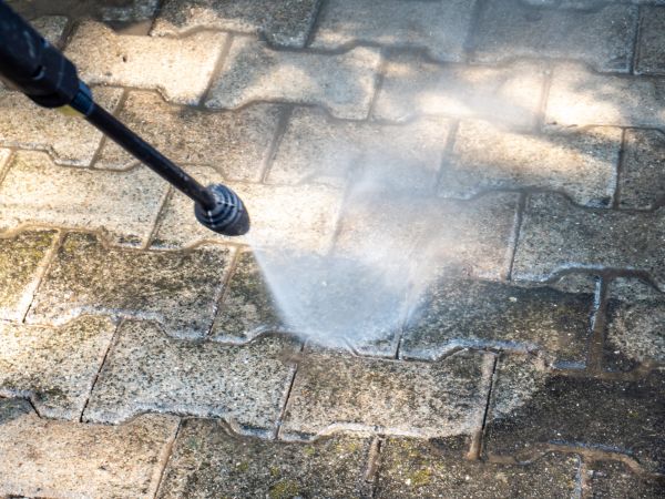 Paver Pressure Washing in Hixson