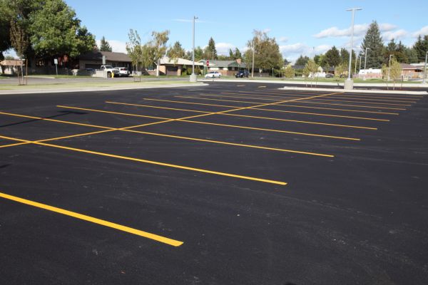 Parking Lot Washing in Hixson