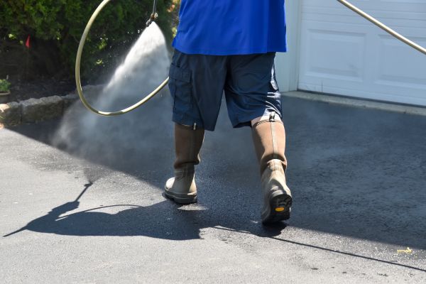 Asphalt Driveway Cleaning in Hixson