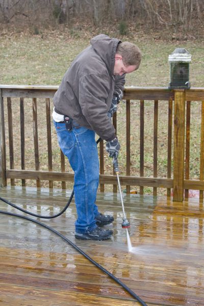 Balcony Power Washing in Hixson
